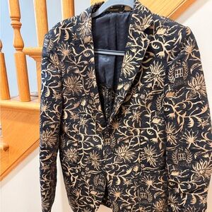 Men’s Scotch & Soda “Everyday Artist” Jacquard Blazer / Jacket – Size M–L